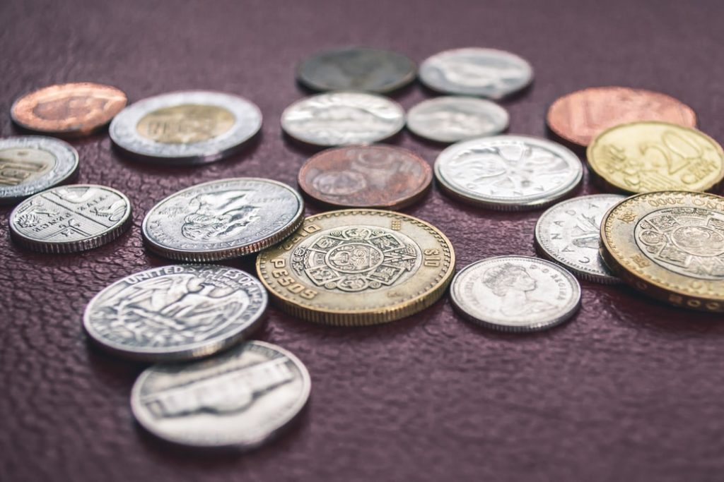 Coins representiing secured vs unsecured loans